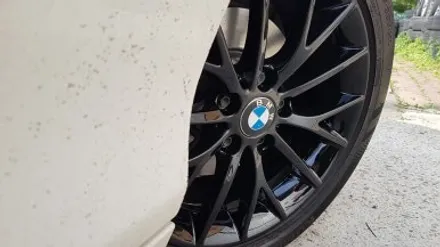 BMW 1시리즈 118D 휠복원 블랙휠 휠도색 분체도장 리더스휠 / 시흥시 죽율동