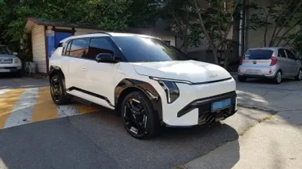 기아 EV3 휠복원 블랙 다이아커팅 휠도색 분채도장 리더스휠 / 시흥시 죽율동