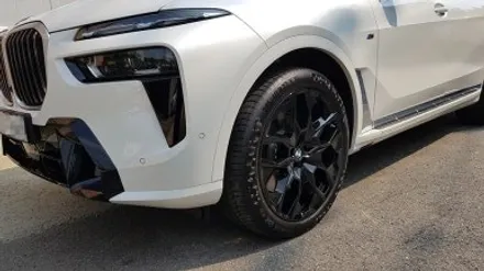 BMW X7 LCI 휠복원 검정 휠도색 분채도장 리더스휠 / 시흥시 죽율동