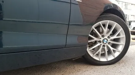 BMW 2세대 F20 118D 펄실버 휠복원 휠도색 분체도장 / 시흥시 죽율동