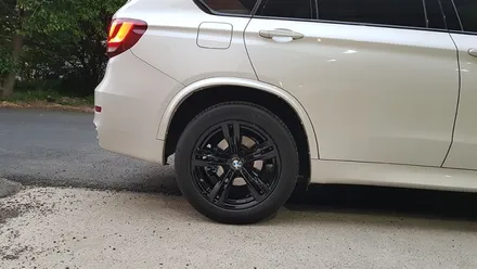 BMW X5 블랙휠 휠도색 휠복원 M팩 블루 캘리퍼도색 리더스휠 / 시흥시 죽율동