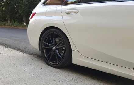 BMW 3시리즈 휠 도색 비용 유광 블랙휠 휠도색 분체도장 / 시흥시 죽율동