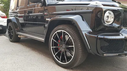 벤츠 G63 AMG 지바겐 브라부스 모노블럭Z 휠복원 휠도색 분채도장 시흥휠복원 리더스휠 / 시흥시 죽율동