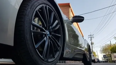 BMW i8 로드스터 휠복원 무광블랙 휠도색 분체도장 리더스휠 / 시흥시 죽율동