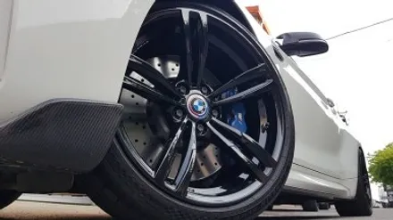 BMW F87 M2 휠복원 하이그로시 블랙 분체도색 휠도색 리더스휠 / 시흥시 죽율동