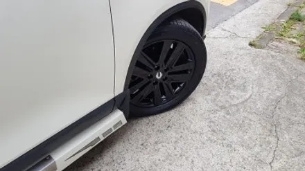 견인차 렉카 휠복원 분채도장 블랙 하이그로시 휠도색 리더스휠 / 시흥시 죽율동