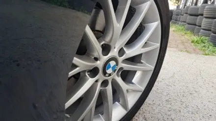 BMW 2세대 F20 118D 펄실버 휠복원 휠도색 분체도장 / 시흥시 죽율동