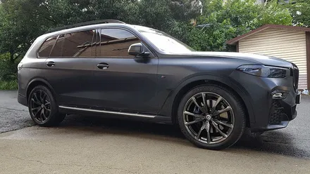 리더스휠 BMW X7 휠복원 고스트크롬 휠도색 분체도색 / 시흥시 죽율동