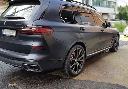 리더스휠 BMW X7 휠복원 고스트크롬 휠도색 분체도색 / 시흥시 죽율동