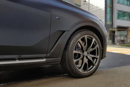리더스휠 BMW X7 휠복원 고스트크롬 휠도색 분체도색 / 시흥시 죽율동