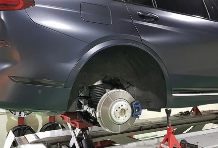 리더스휠 BMW X7 휠복원 고스트크롬 휠도색 분체도색 / 시흥시 죽율동