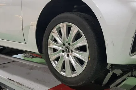 BMW 6GT 6시리즈 휠복원 올 블랙 휠도색 분채도장 리더스휠 / 시흥시 죽율동