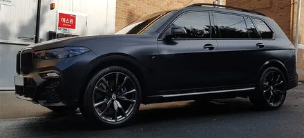 리더스휠 BMW X7 휠복원 고스트크롬 휠도색 분체도색 / 시흥시 죽율동