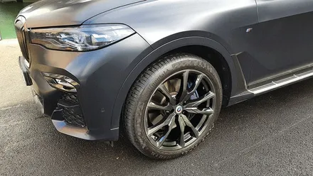 리더스휠 BMW X7 휠복원 고스트크롬 휠도색 분체도색 / 시흥시 죽율동