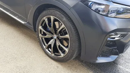 리더스휠 BMW X7 휠복원 고스트크롬 휠도색 분체도색 / 시흥시 죽율동