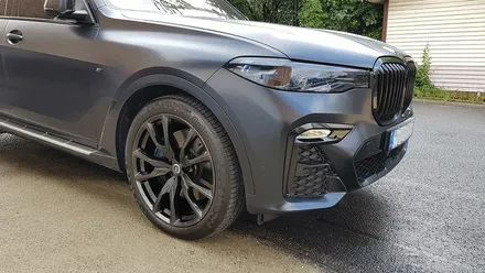 리더스휠 BMW X7 휠복원 고스트크롬 휠도색 분체도색 / 시흥시 죽율동
