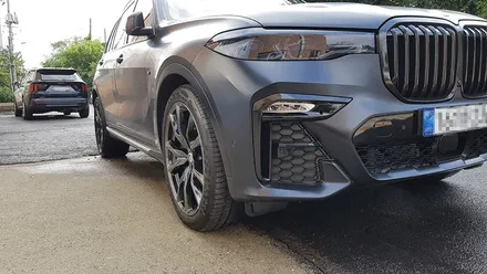 리더스휠 BMW X7 휠복원 고스트크롬 휠도색 분체도색 / 시흥시 죽율동