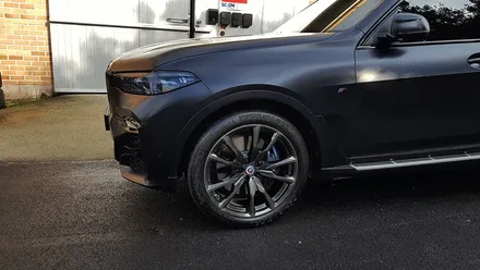 리더스휠 BMW X7 휠복원 고스트크롬 휠도색 분체도색 / 시흥시 죽율동