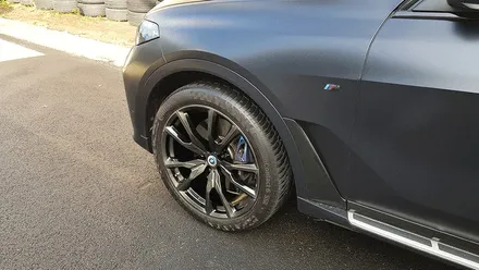 리더스휠 BMW X7 휠복원 고스트크롬 휠도색 분체도색 / 시흥시 죽율동