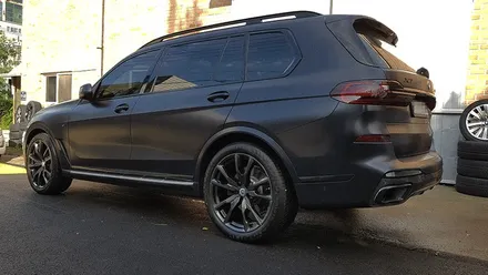 리더스휠 BMW X7 휠복원 고스트크롬 휠도색 분체도색 / 시흥시 죽율동