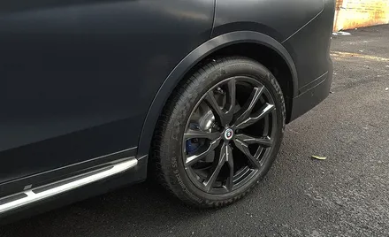 리더스휠 BMW X7 휠복원 고스트크롬 휠도색 분체도색 / 시흥시 죽율동