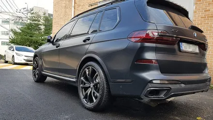 리더스휠 BMW X7 휠복원 고스트크롬 휠도색 분체도색 / 시흥시 죽율동