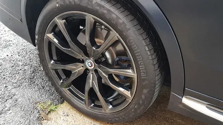 리더스휠 BMW X7 휠복원 고스트크롬 휠도색 분체도색 / 시흥시 죽율동