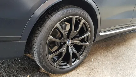 리더스휠 BMW X7 휠복원 고스트크롬 휠도색 분체도색 / 시흥시 죽율동