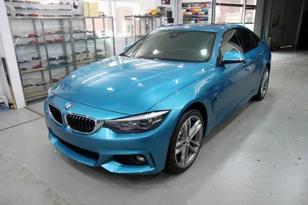 BMW 435D 전체 랩핑 Avery Satin Gray by 의정부 오토아틀리에, 의정부 랩핑, 의정부 카스킨, 전체랩핑 잘하는곳, 인증시공자.