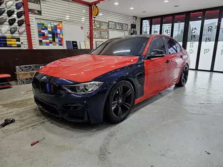 의정부 bmw F10 3시리즈 부분 랩핑