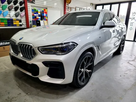 의정부 양주 BMW X6 전체 크롬죽이기 랩핑.