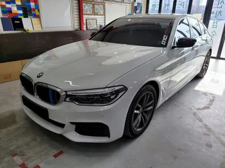 양주 랩핑샵 BMW G바디 5시리즈 크롬죽이기 랩핑!