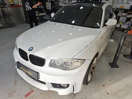 bmw 1시리즈 루프스킨 재시공.