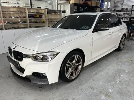 일산 BMW 328i 전체 카민레드 랩핑
