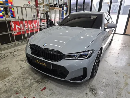의정부 bmw 320i 생활보호  ppf 도장면 보호필름 부착.