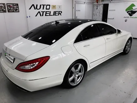 벤츠 CLS 350 전체랩핑 아이보리 화이트 - by 의정부 오토아틀리에, 벤츠 랩핑, 의정부랩핑, 의정부 카스킨,