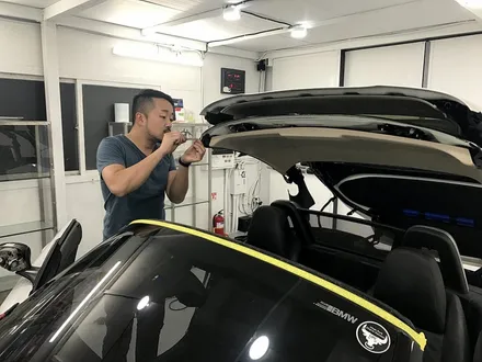 BMW Z4 루프스킨, 사이드미러, 스포일러 랩핑, - by 의정부 오토아틀리에, 의정부 랩핑, 의정부 카스킨, 의정부 루프스킨