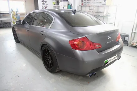 인피니티 G37 세단 전체랩핑 3M Satin Dark Gray S261. 3M 1080 새틴다크그레이, 의정부 오토아틀리에, 3M랩핑시공자, 의정부랩핑.