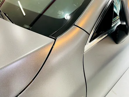 벤츠 CLS 400D 전체랩핑 사틴다크그레이.
