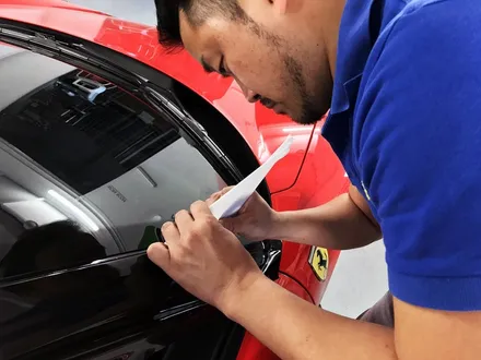 Ferrari 페라리 458 루프스킨 시공 - by 의정부 오토아틀리에, 의정부 랩핑, 의정부 루프스킨, 의정부 카스킨, 페라리 루프스킨