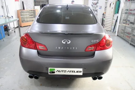인피니티 G37 세단 전체랩핑 3M Satin Dark Gray S261. 3M 1080 새틴다크그레이, 의정부 오토아틀리에, 3M랩핑시공자, 의정부랩핑.