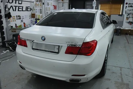 BMW 740li 에이버리 새틴 화이트펄 전체랩핑, 의정부랩핑, 오토아틀리에