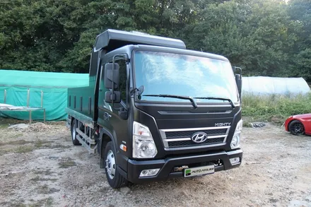 마이티2 활어차 전체랩핑. Avery Satin Black.