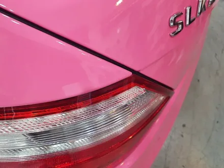 벤츠 SLK 전체 랩핑 유광 핑크!!