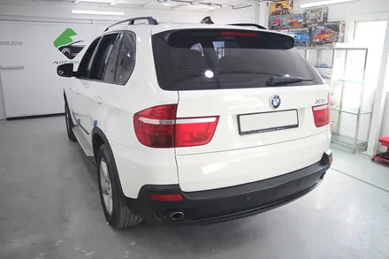 BMW E70 X5 전체 랩핑 에이버리 슈프림 아이보리 화이트 - by 의정부 오토아틀리에, 카스킨