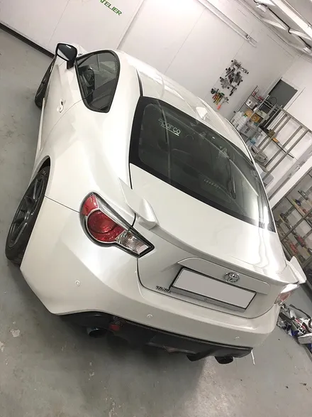 도요타 86 (Toyota 86) 전체 랩핑 필름 제거 - by 의정부 오토아틀리에, 카스킨