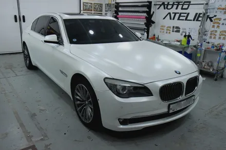 BMW 740li 에이버리 새틴 화이트펄 전체랩핑, 의정부랩핑, 오토아틀리에