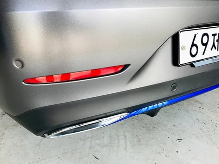 벤츠 CLS 400D 전체랩핑 사틴다크그레이.