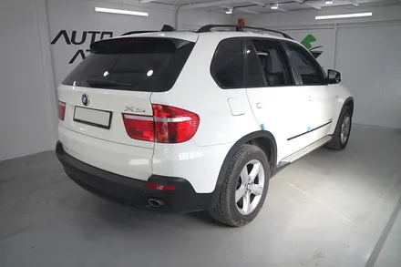 BMW E70 X5 전체 랩핑 에이버리 슈프림 아이보리 화이트 - by 의정부 오토아틀리에, 카스킨