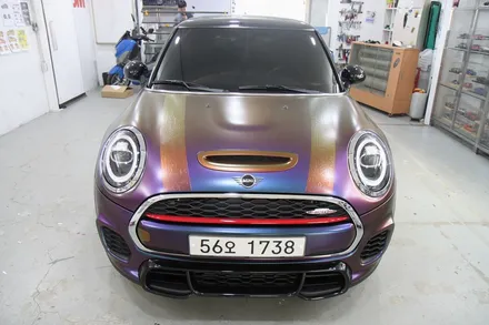 BMW 미니 | 전체랩핑, 훈민정음 데칼 by 의정부 오토아틀리에, 의정부 전체랩핑, 의정부 랩핑, 의정부 카스킨, 미니 훈민정음 랩핑